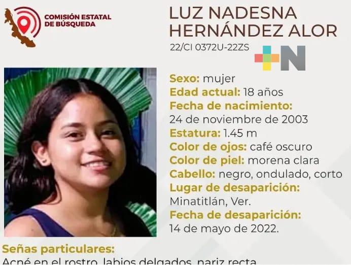 Buscan a menor desaparecida en Minatitlán