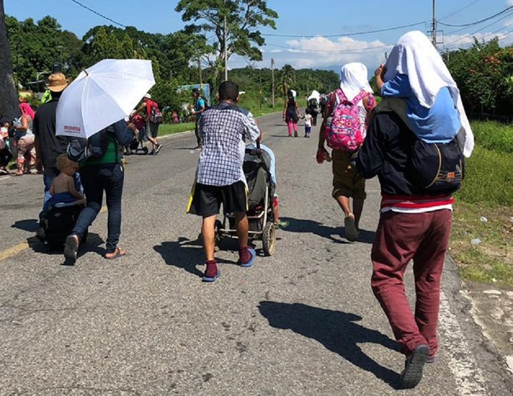 Más de 20.000 refugiados han sido reubicados en México desde los estados del sur