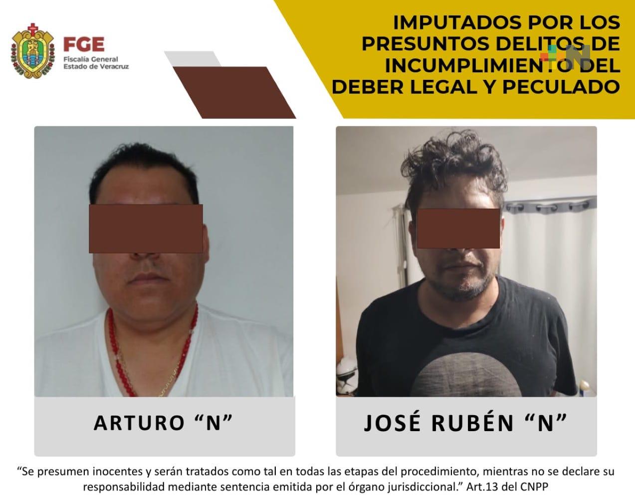 Detiene FGE a dos ex comisionados del Instituto Veracruzano de Acceso a la Información
