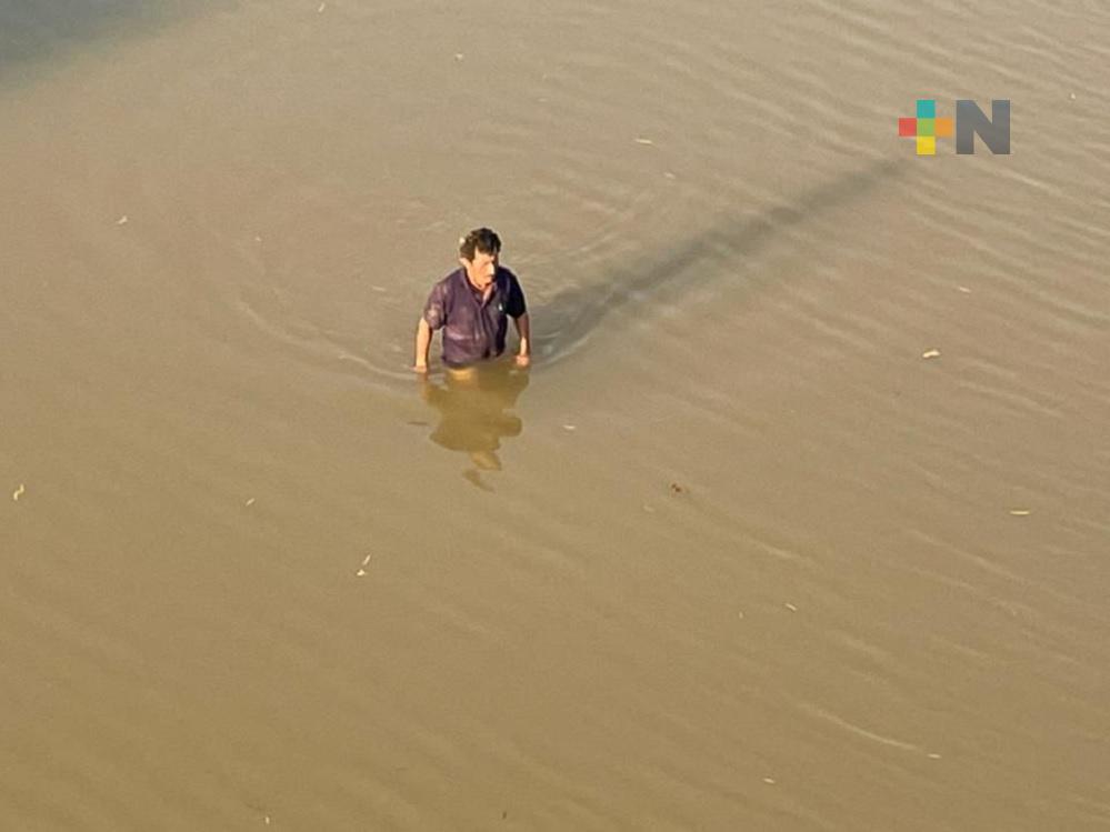 Fallece menor en río del municipio de Agua Dulce