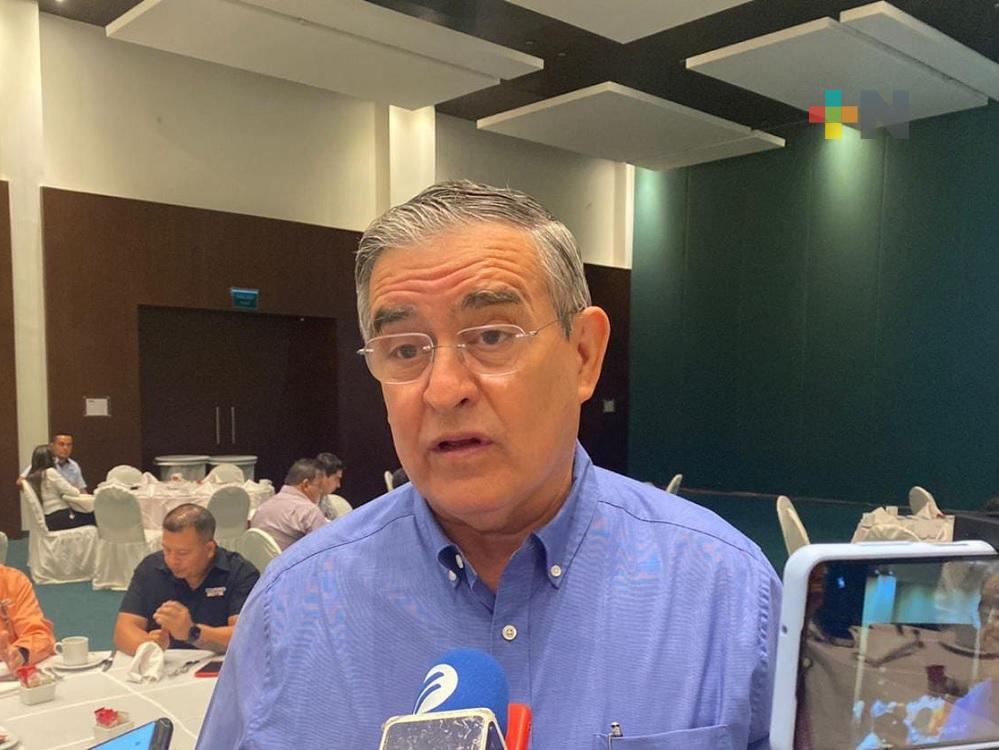 Obras de ampliación del puerto de Veracruz no están detenidas: Romel Ledesma