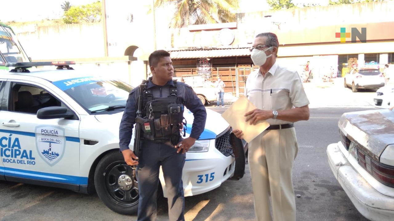 Solicitan alumnas de secundaria vigilancia en El Morro