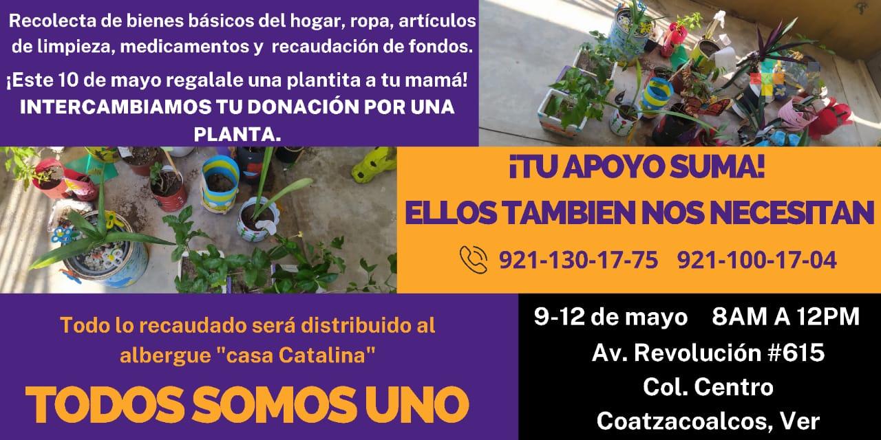 Realizan estudiantes de la UV campaña de acopio de víveres