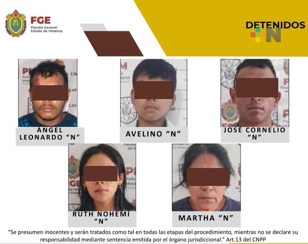 FGE detiene a peligrosa banda delincuencial al norte del estado