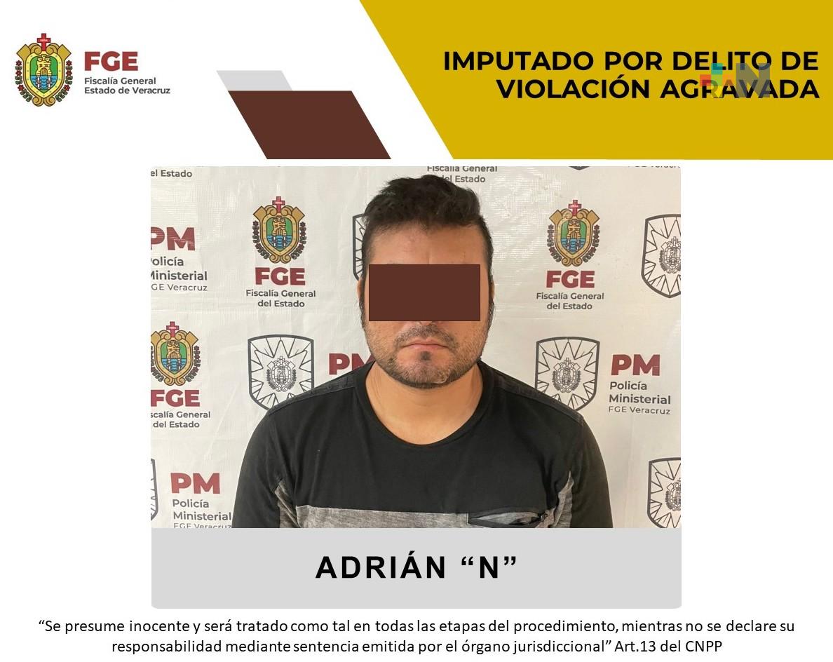 Adrián «N» obtiene imputación por presunta violación agravada   