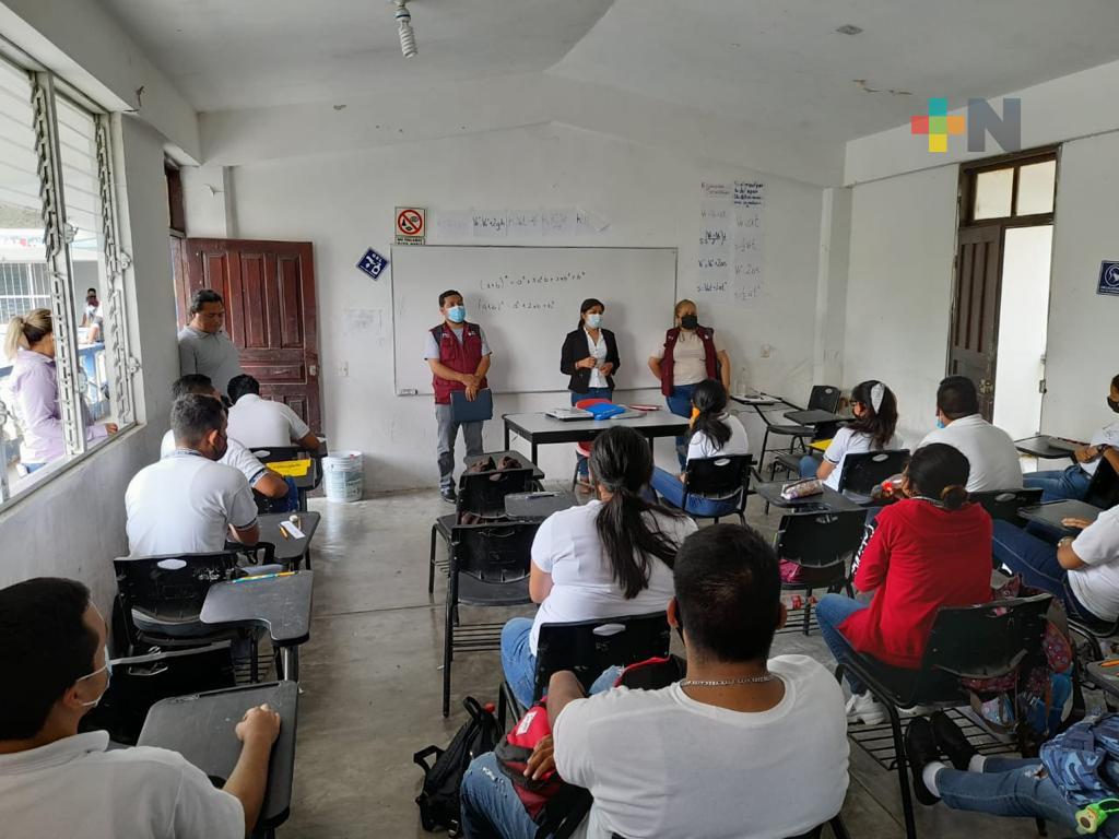 Promueve IVEA  el programa “MONAE” en Tuxpan