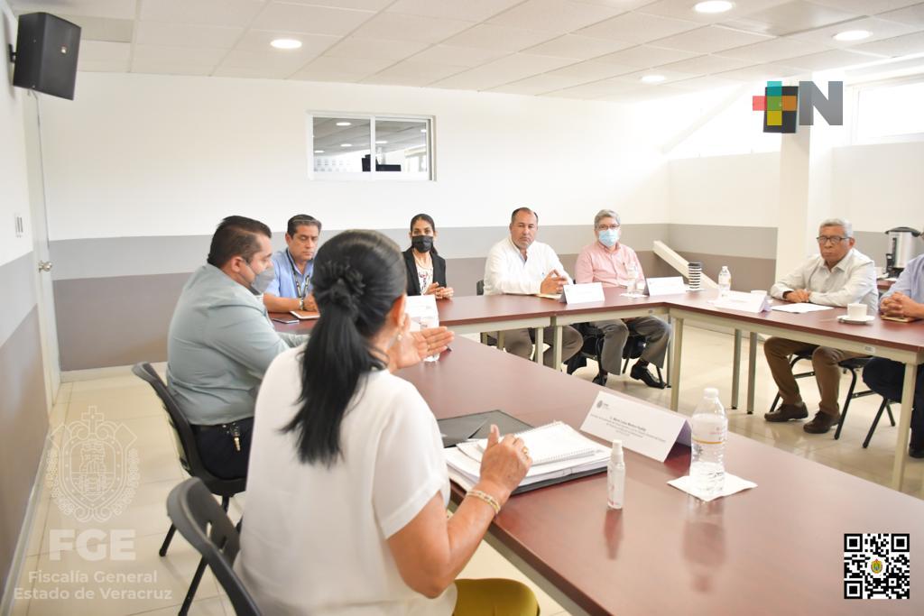 Fiscal General del Estado sostuvo reunión de trabajo con organizaciones sindicales