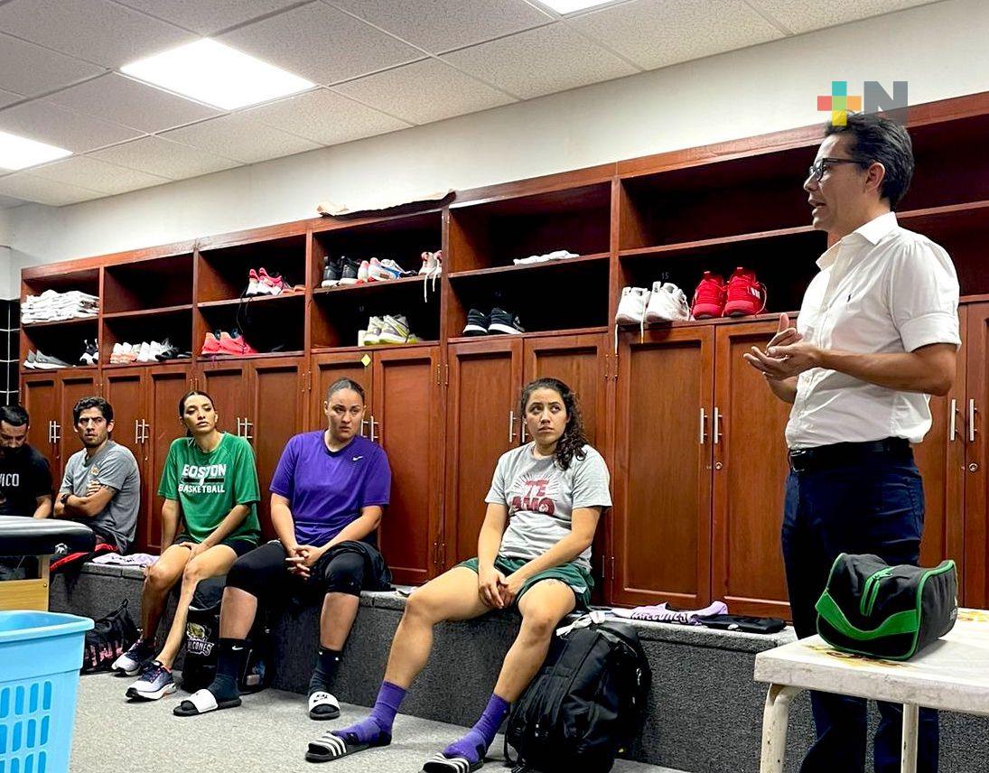 Halcones de Xalapa Femenil fortalece su trabajo de responsabilidad social