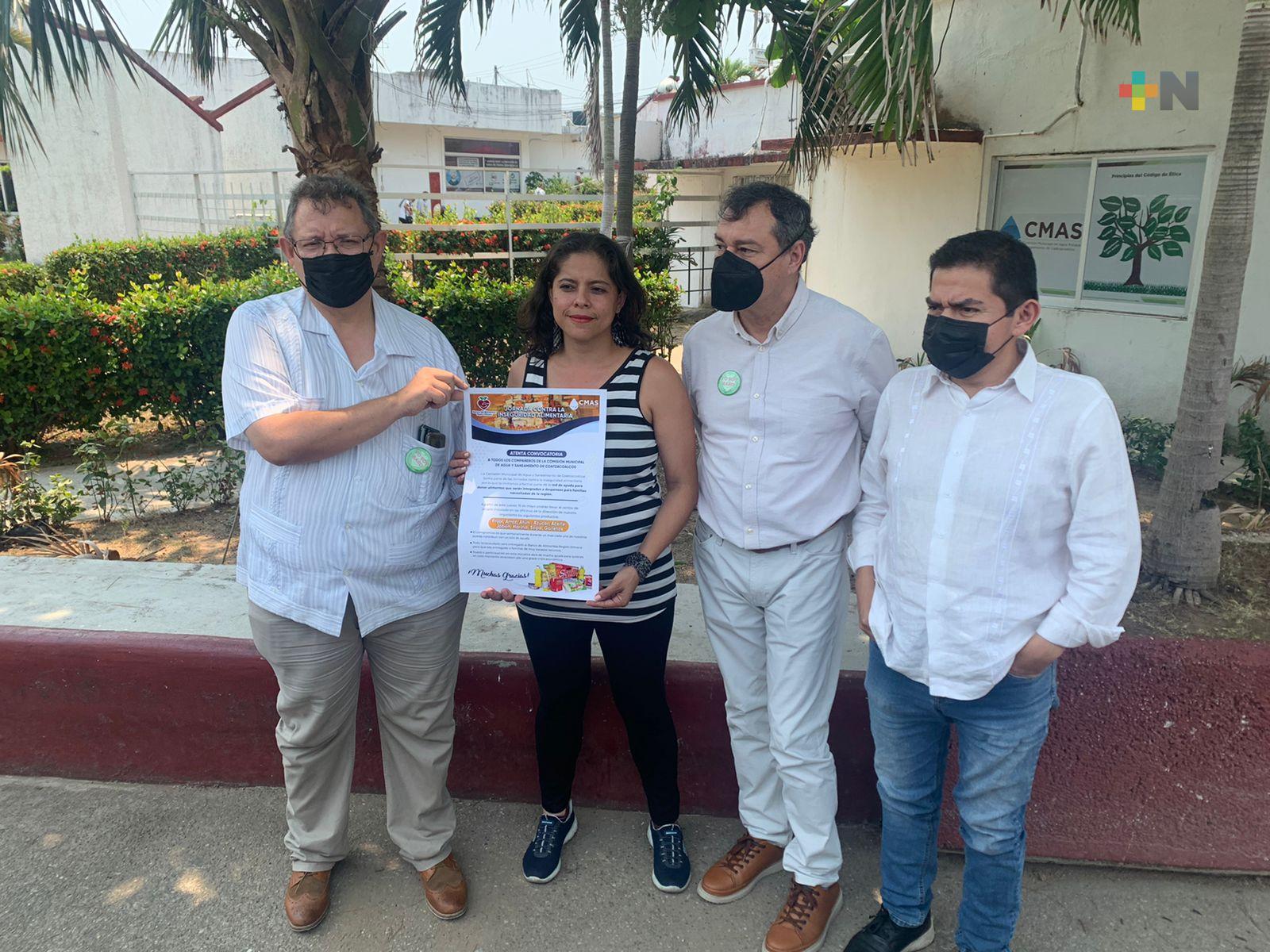 Se suma CMAS de Coatza al Banco de Alimentos región Olmeca