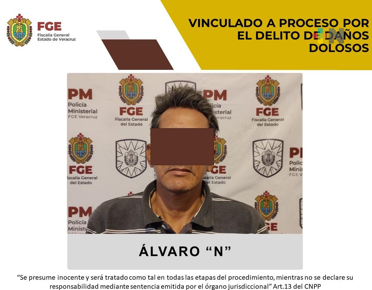 Al sur del estado, Álvaro «N» es vinculado a proceso por presunto delito de daños dolosos