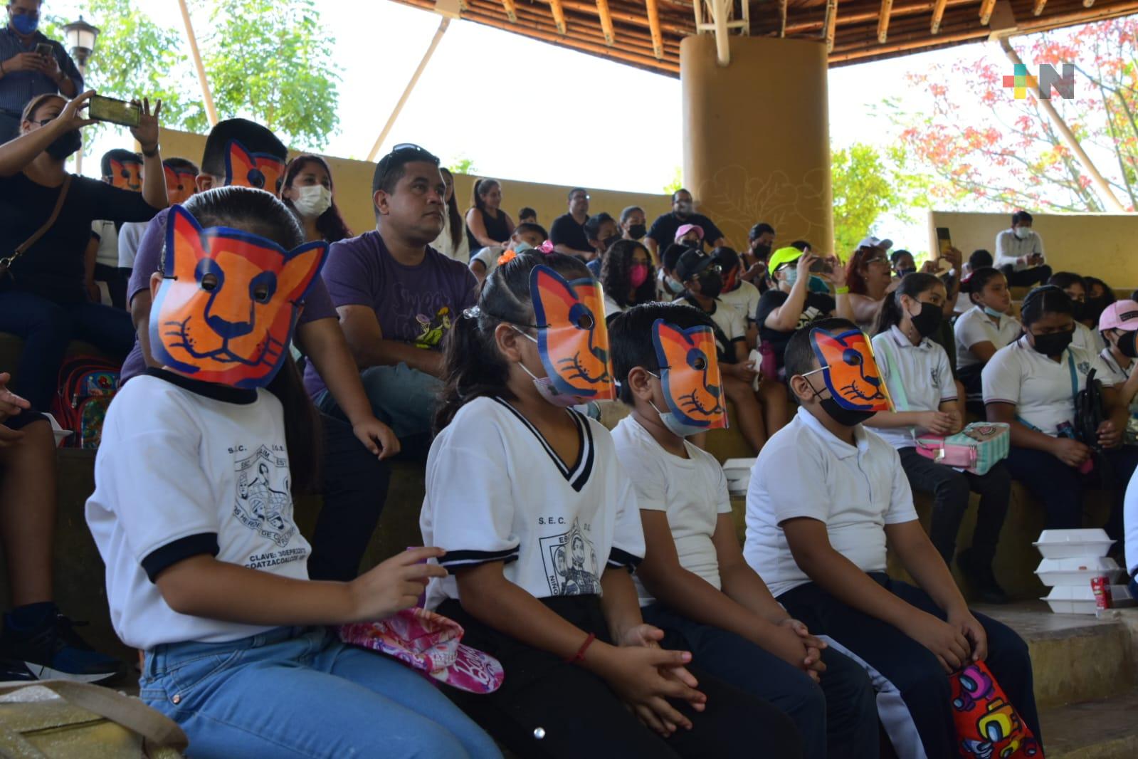 La ruta de la lectura llega al sureste veracruzano con el Secreto de Sam