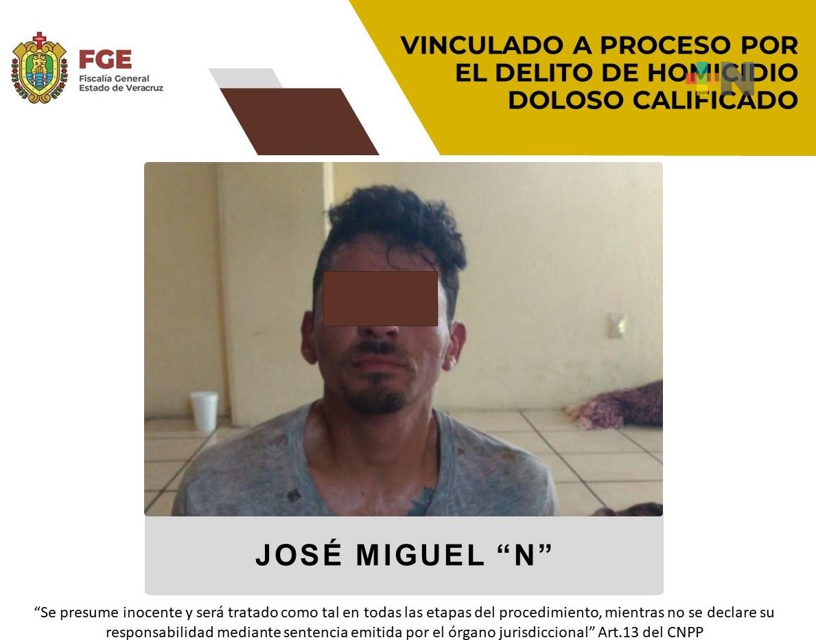 José Miguel «N» es vinculado a proceso por el delito de homicidio doloso calificado