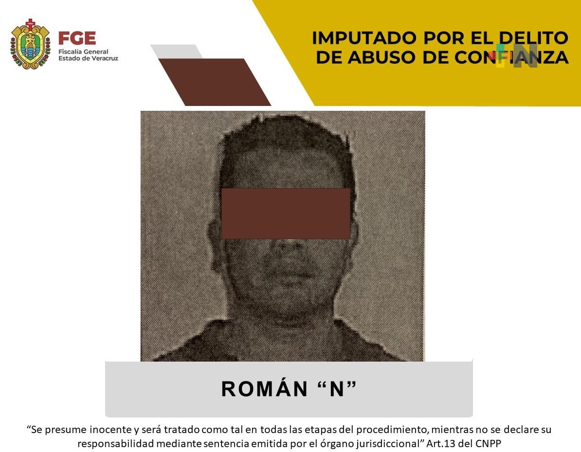 Román «N» es imputado por presunto delito de abuso de confianza
