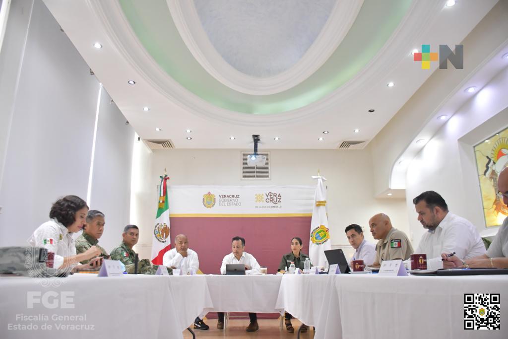 Sesiona la Mesa de Construcción de la Paz, en Tuxpan