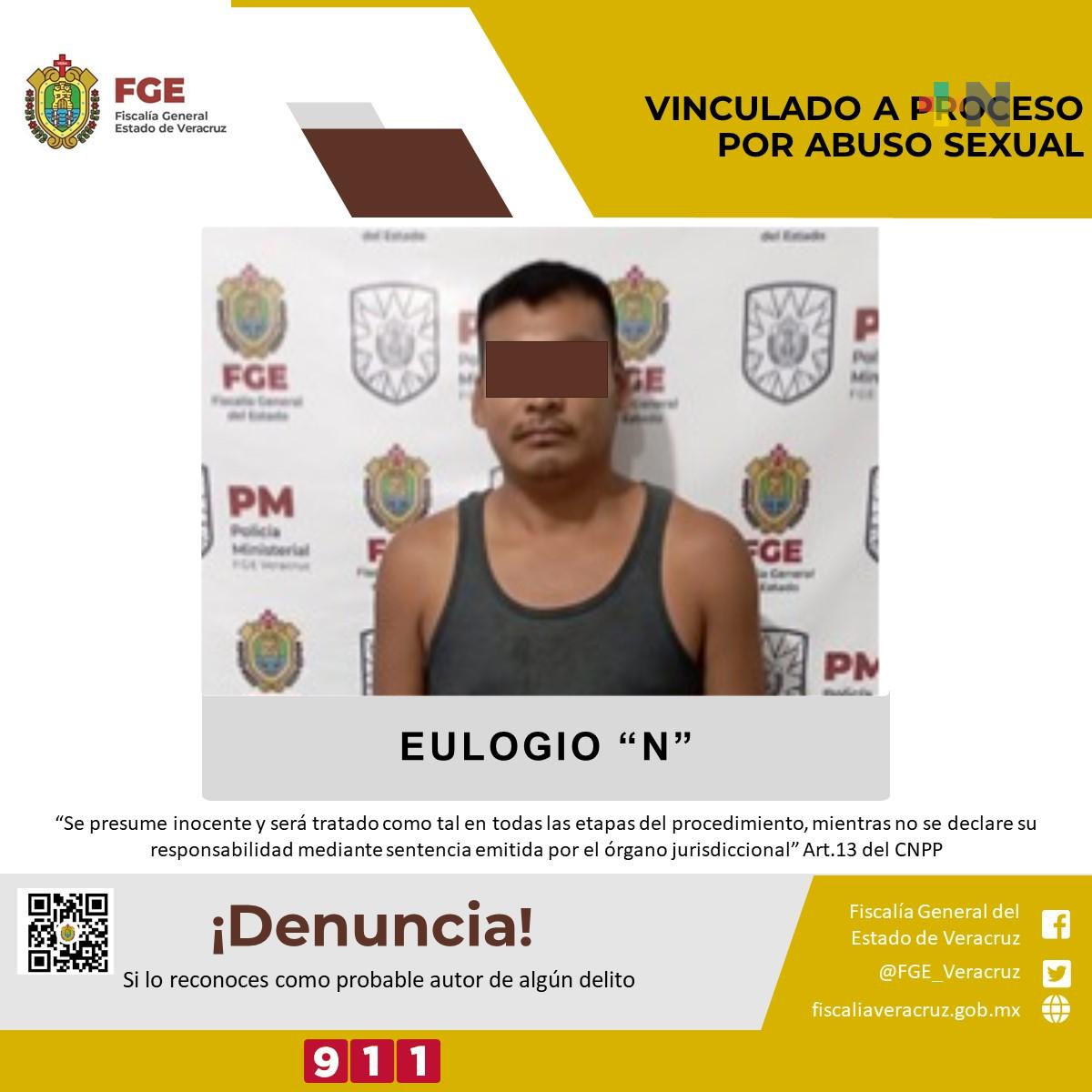 Vinculado a proceso presunto agresor sexual