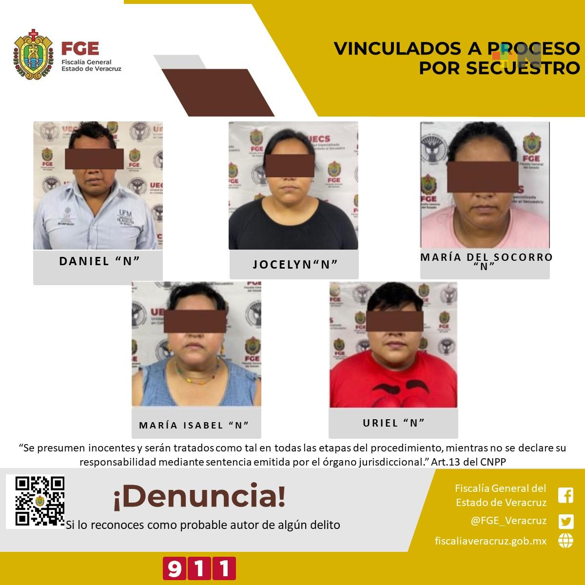 Son vinculados por el presunto delito de secuestro agravado de 16 migrantes