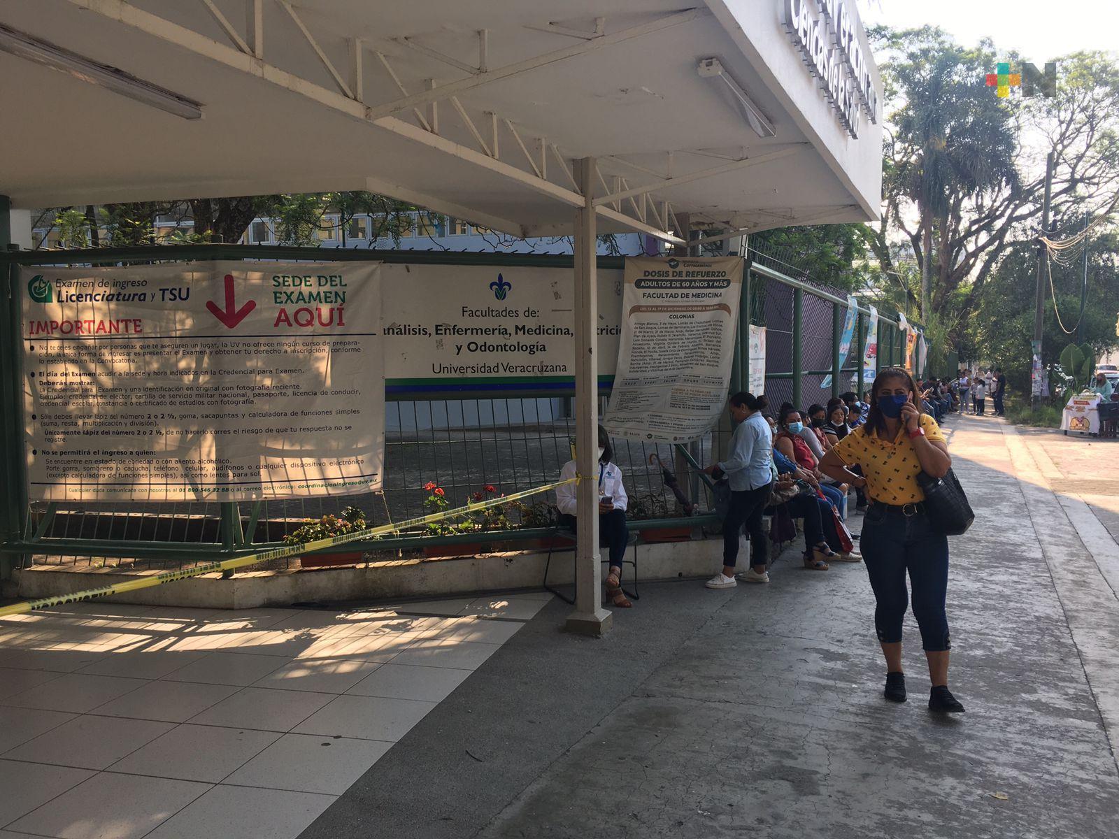 UV aplicó última fase de exámenes de admisión «presenciales»