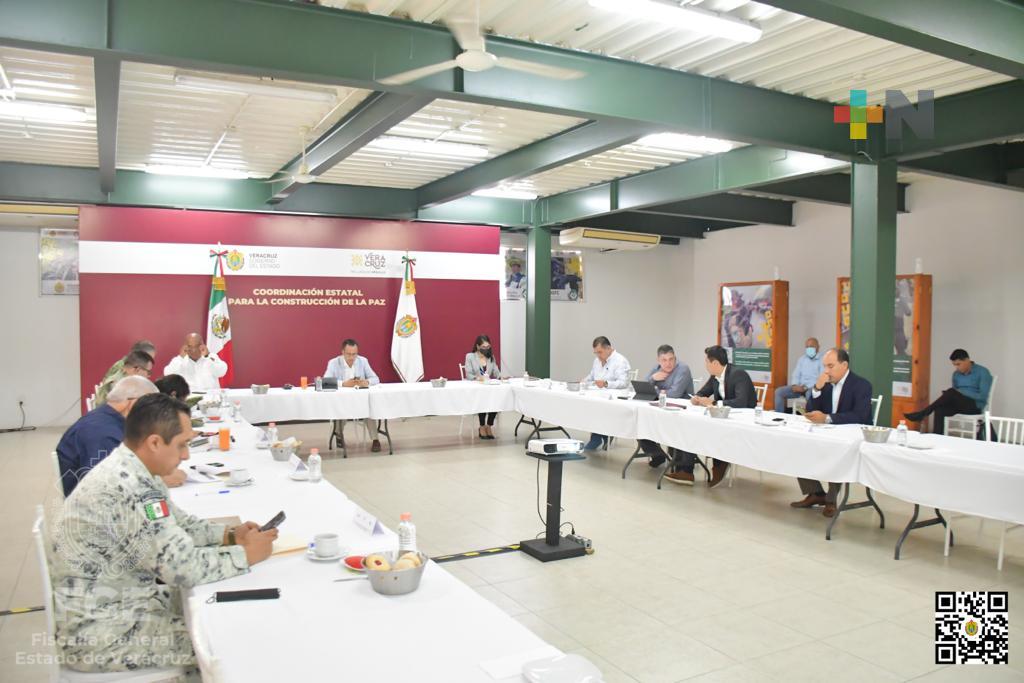 En Emiliano Zapata sesionó la Mesa para la Construcción de la Paz