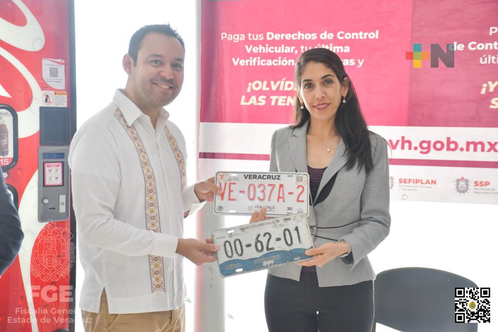 Inicia operaciones módulo de reordenamiento vehicular en la FGE