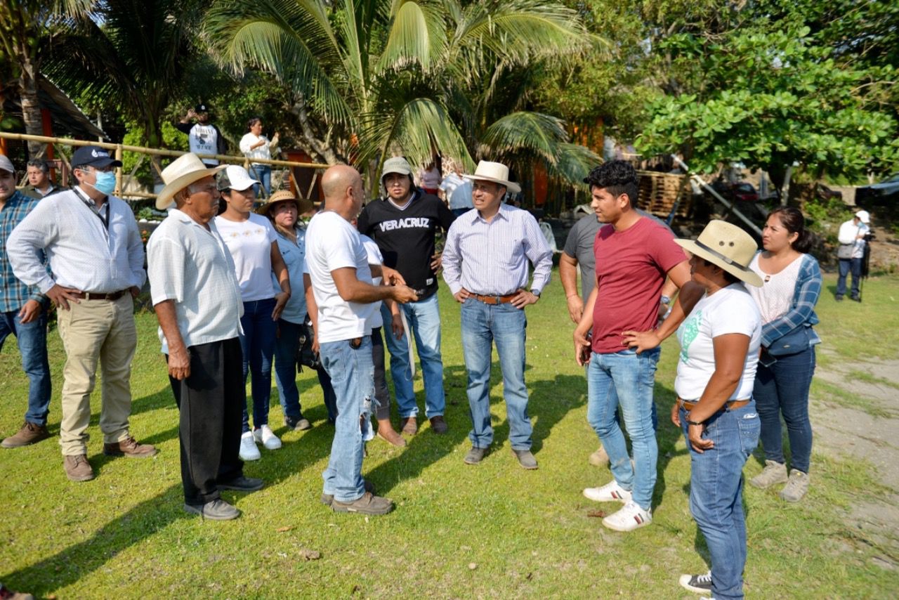 Cuitláhuac García realiza segunda visita para rescatar laguna de San Julián