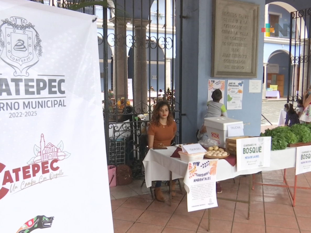 Encontrarán productos de la sierra alta en Pabellón Gastronómico de Coatepec cada fin de semana