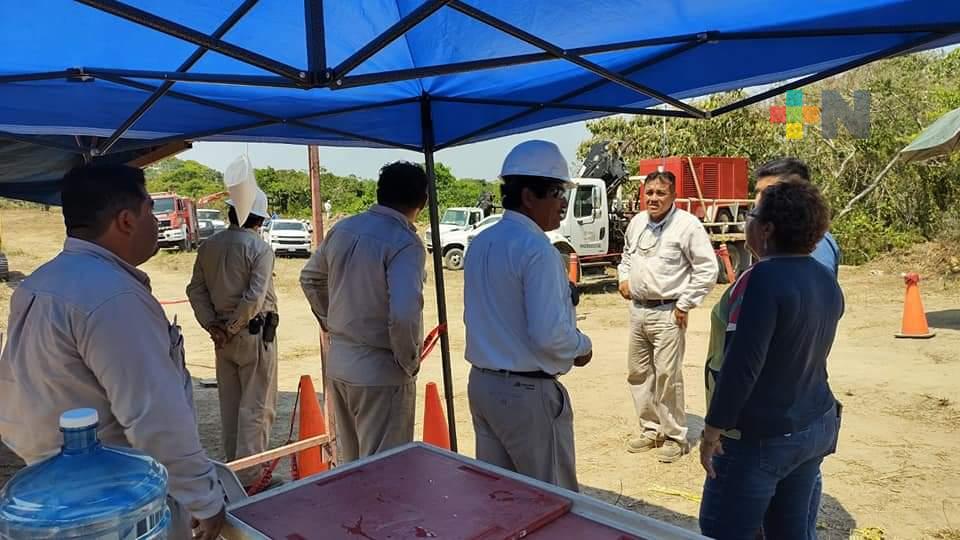 Concluye Pemex trabajos de mantenimiento sobre el derecho de vía en Nanchital