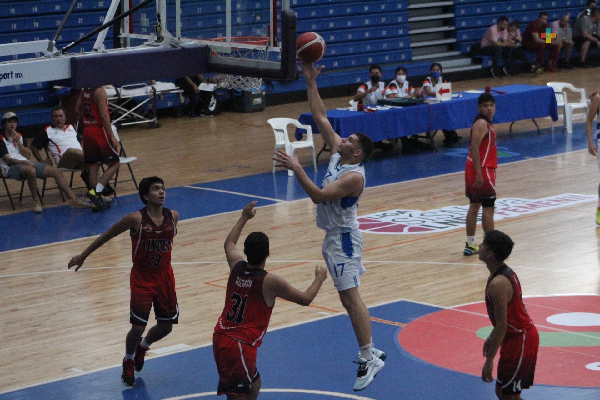 Halcones UV recibirán a los Leones de la Anáhuac, en el baloncesto estudiantil