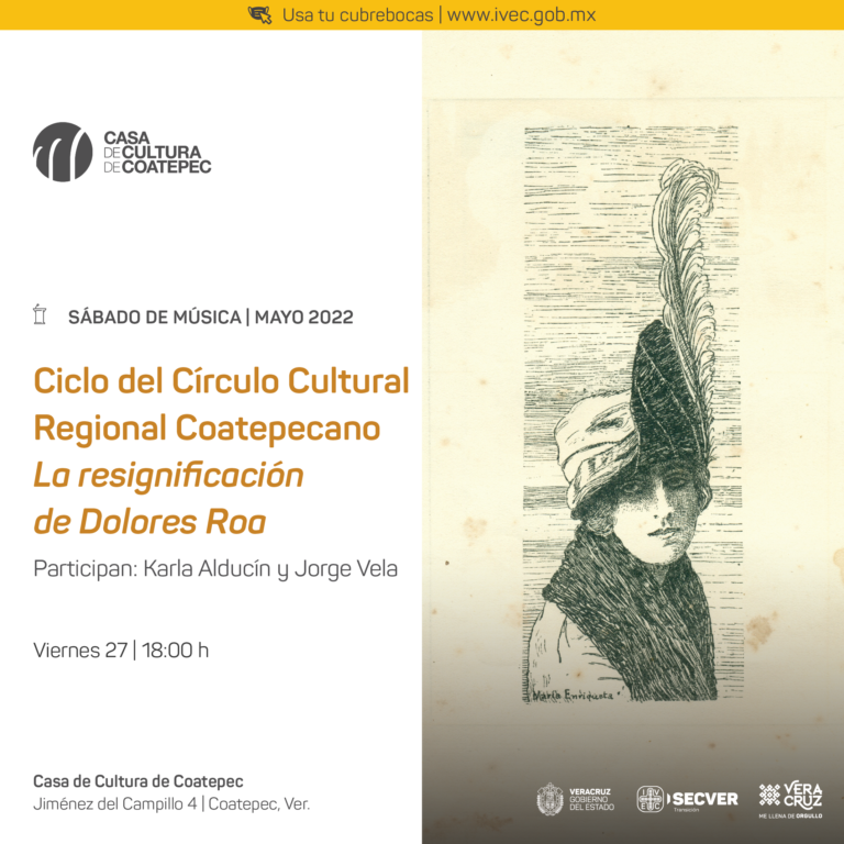 Invita IVEC al conversatorio “La resignificación de Dolores Roa”