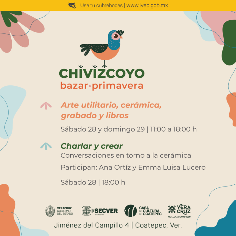 Invita IVEC a la primera edición de “Chivizcoyo bazar”