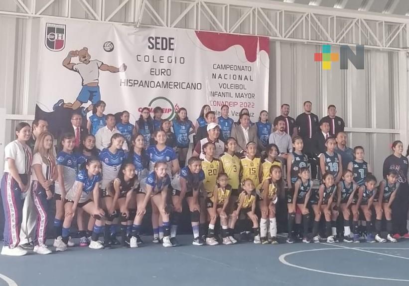 En marcha, el Nacional de Voleibol Femenil CONADEIP 2022