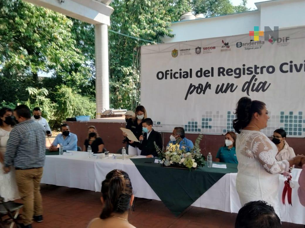 El oficialito, campaña del Registro Civil se realizó con éxito en Banderilla