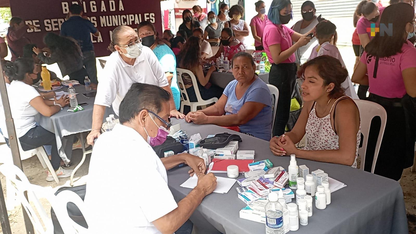 En Coatzacoalcos realizan Jornada de Servicios Generales para la Mujer