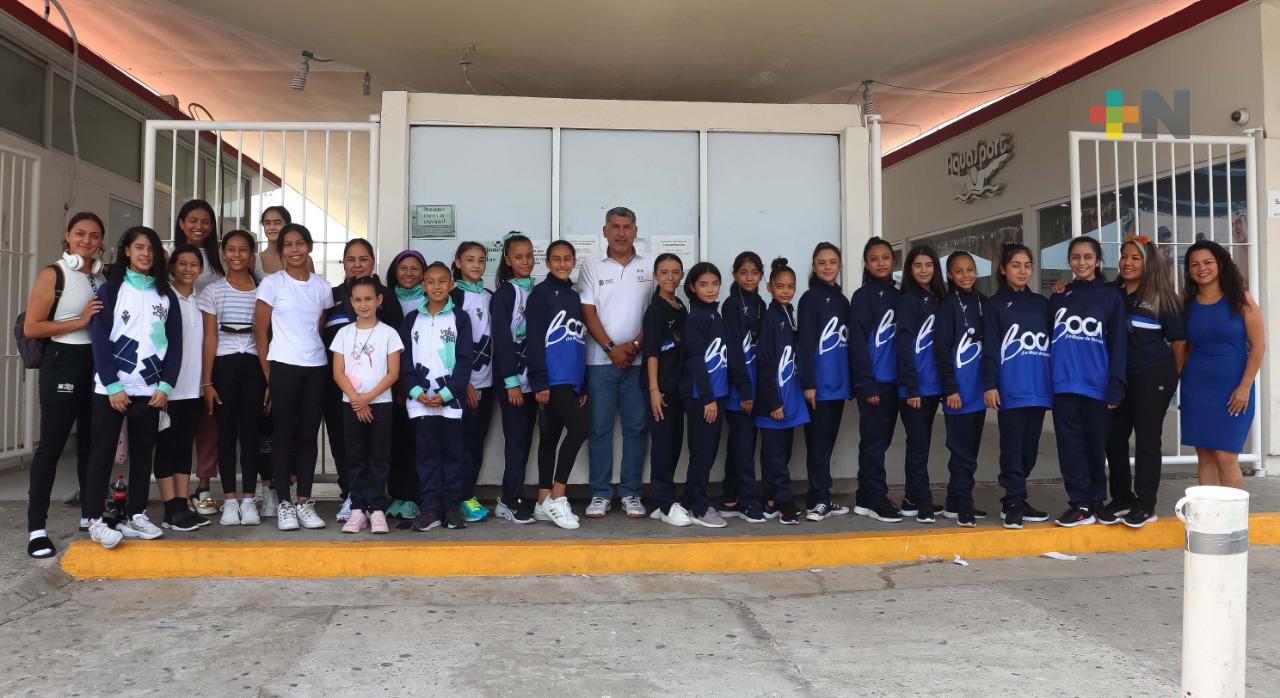 Viajan gimnastas de rítmica a selectivo nacional que se realizará en CDMX