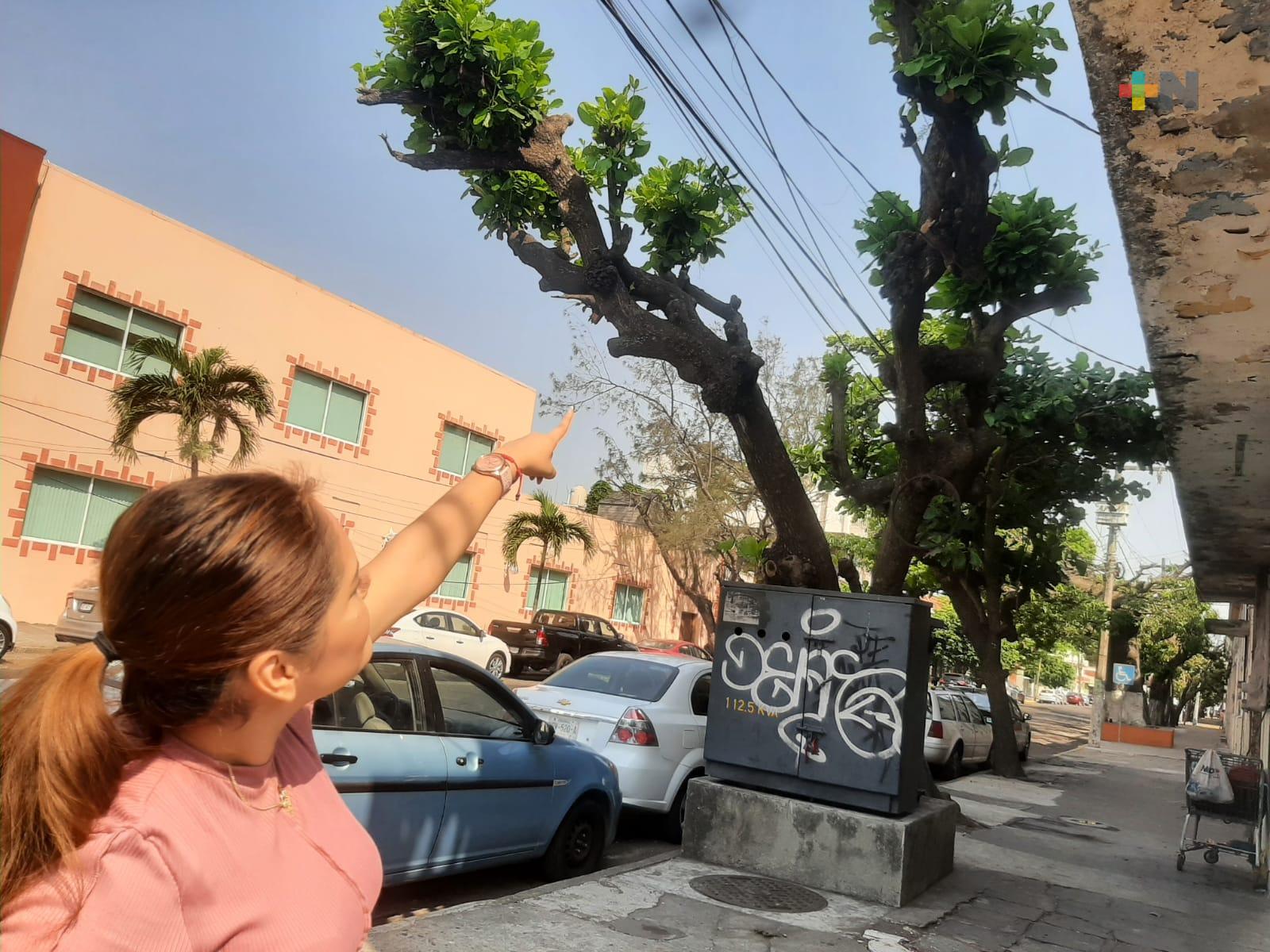 Inseguridad viven habitantes del centro histórico de Veracruz