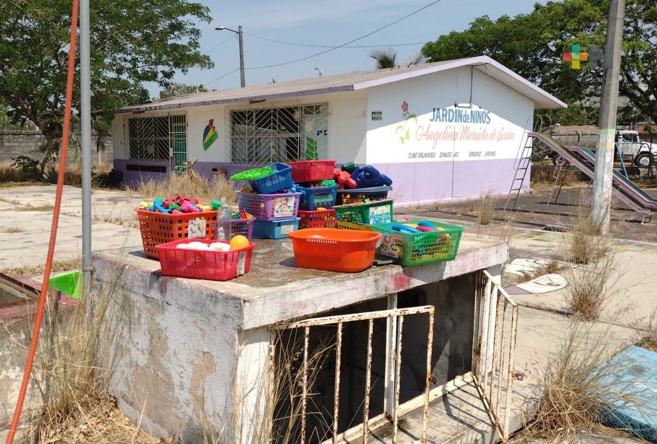 Por constantes saqueos, jardín de niños no puede tener clases presenciales