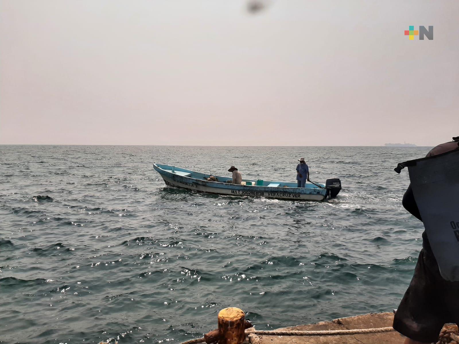 Escasa producción pesquera en Veracruz