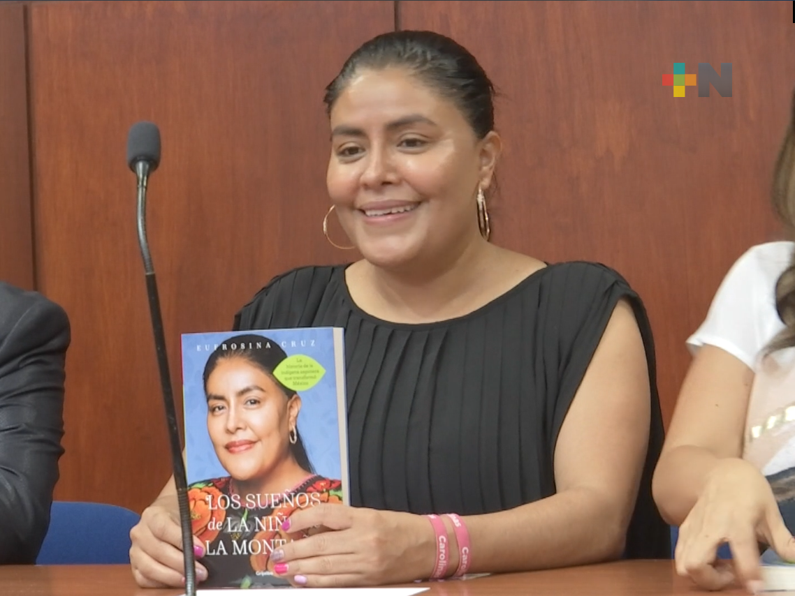 Diputada Eufrosina Cruz presenta su libro “Los sueños de la niña de la montaña”