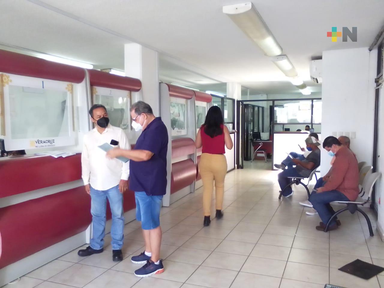 En Tuxpan, programa de reordenamiento vehicular registra 75% de avance