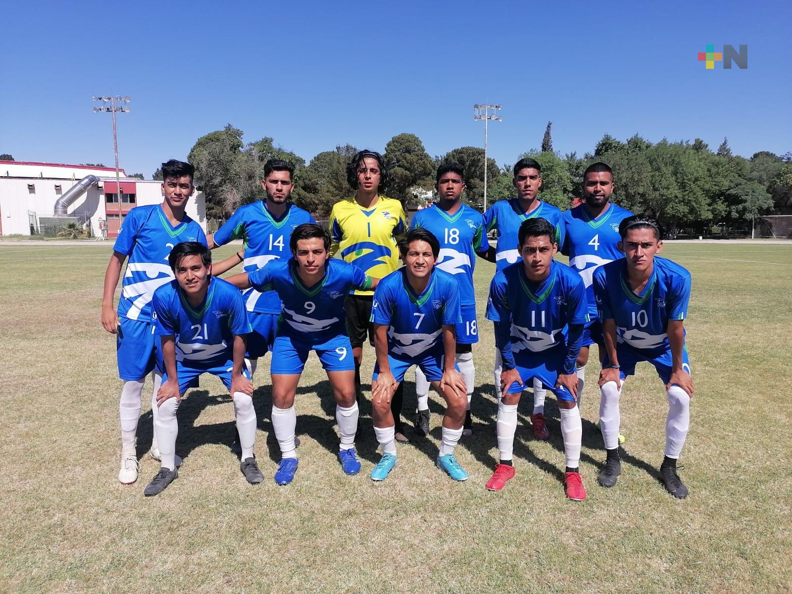 Halcones UV avanza a cuartos de final en futbol varonil, de Universiada Nacional