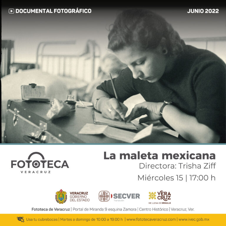 Invita Fototeca de Veracruz a disfrutar del documental La maleta mexicana