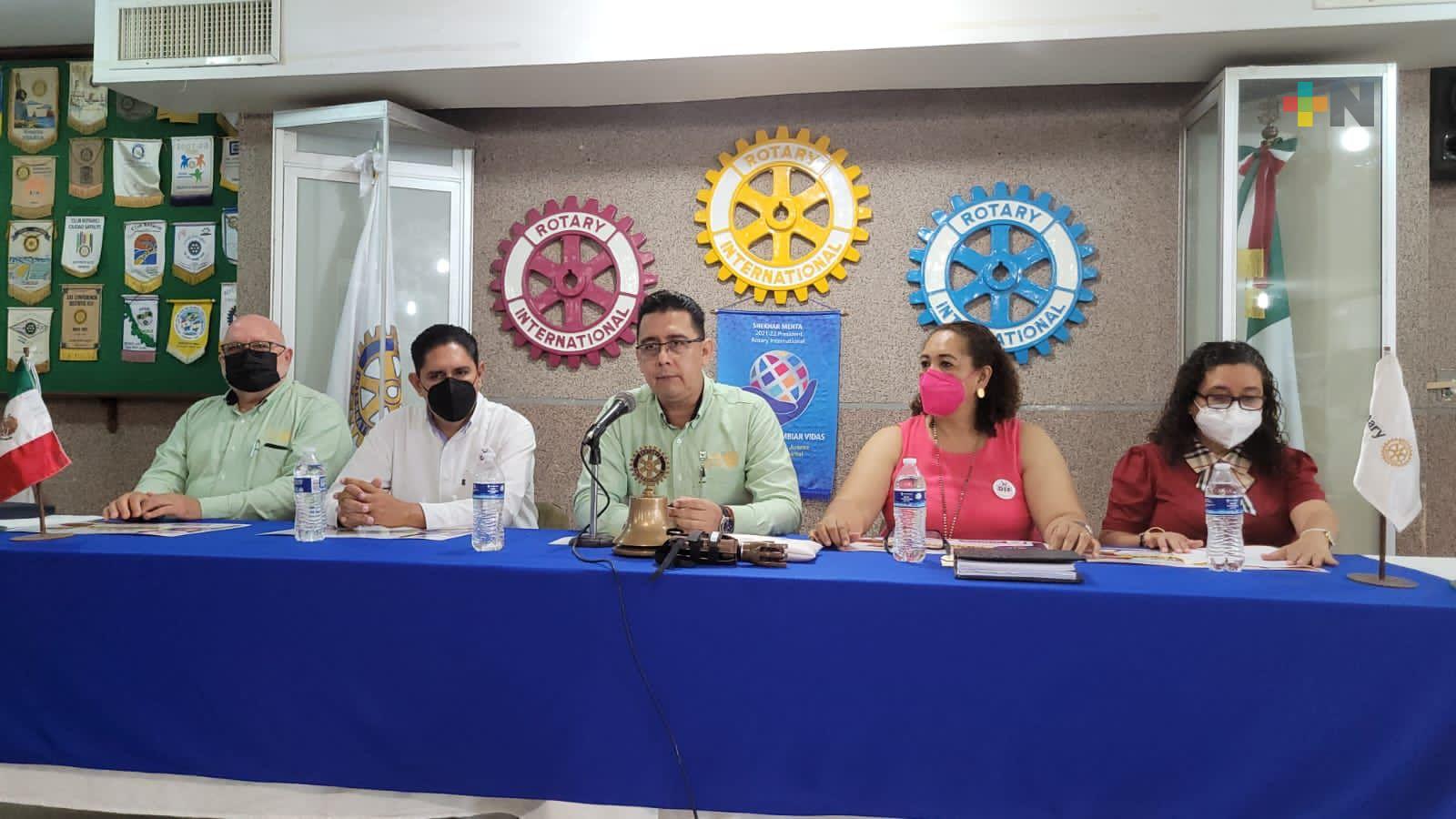 Club Rotario de Coatzacoalcos invita a población inscribirse al programa «te damos una mano»