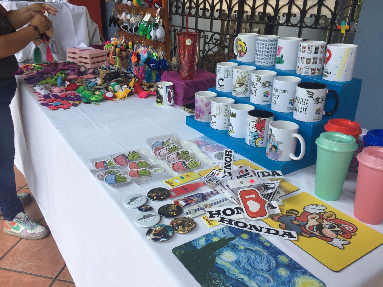 Continúa Expo Venta del Pabellón Artesanal en Coatepec