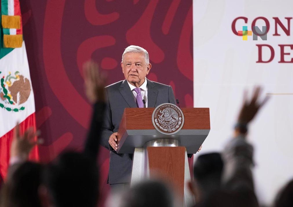 Presidente López Obrador comparte con Papa Francisco concepción sobre la paz