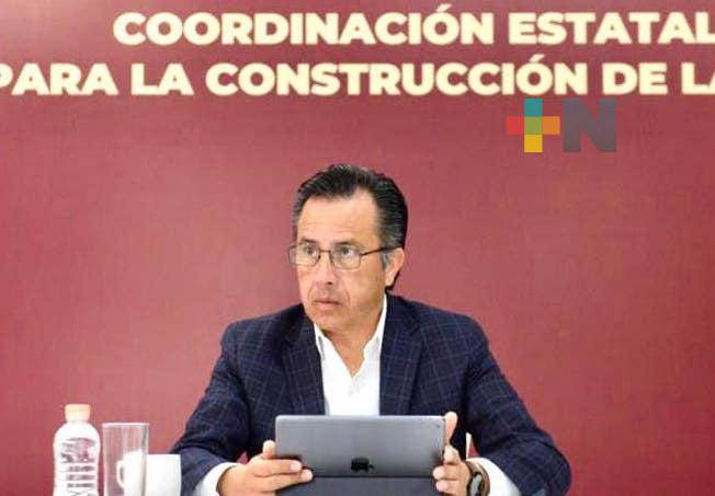 Pide Cuitláhuac García a alcaldes observar la austeridad republicana del presidente