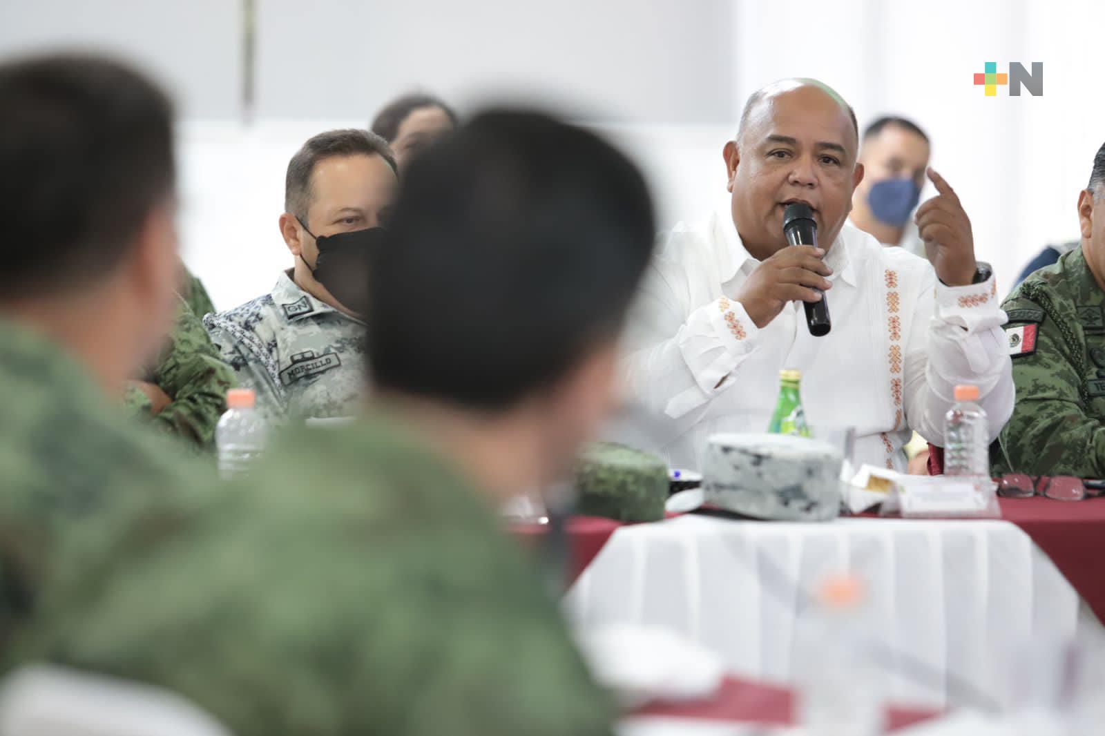 Fortalecen estados del sur-sureste estrategia de seguridad contra delincuencia: Cisneros