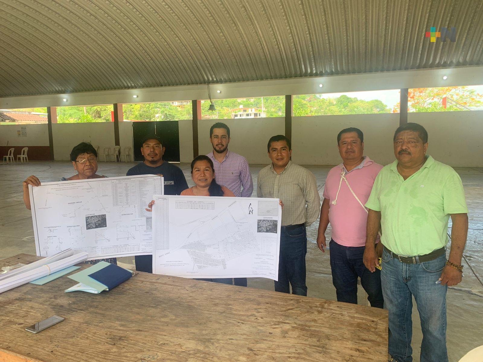 Se logran obras de ampliación eléctrica en la huasteca veracruzana