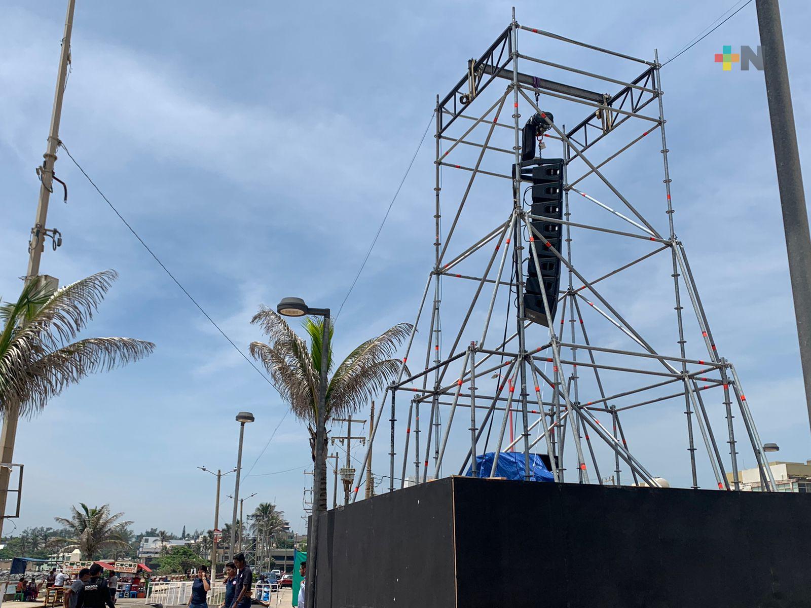 Continúan preparativos para festejos de los 500 años de la Villa del Espíritu Santo