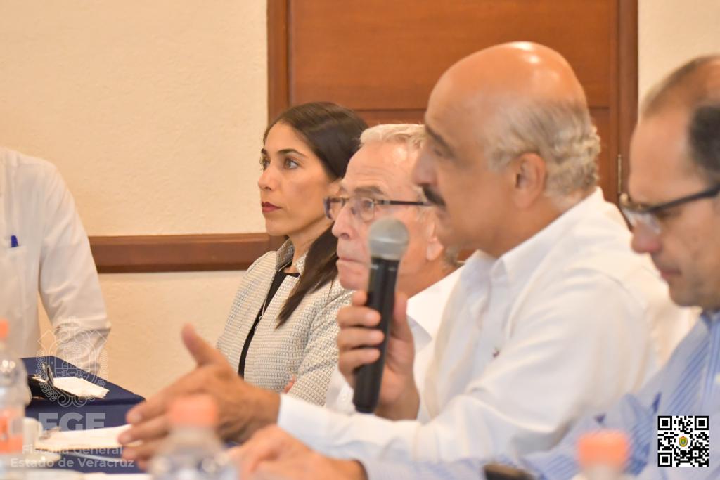 FGE participa en XXXVII Sesión de la Mesa de Seguridad y Justicia de Xalapa