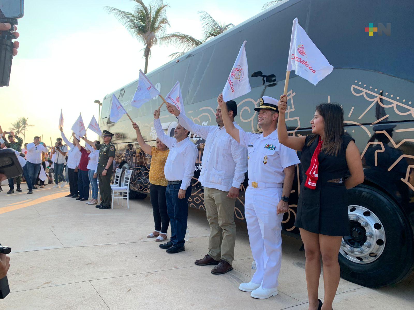 Con galería rodante, autobuses ADO recorrerán estados del país promoviendo Coatzacoalcos