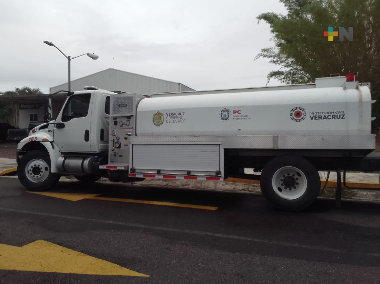 Recibe ayuntamiento de Tamiahua equipo para atender contingencias